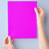 Leuke feestelijke moderne chique massief helder ro flyer (Hand)