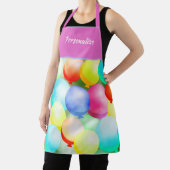 Leuke feesttijd Kleurrijke verjaardagsballonnen Schort (Insitu)