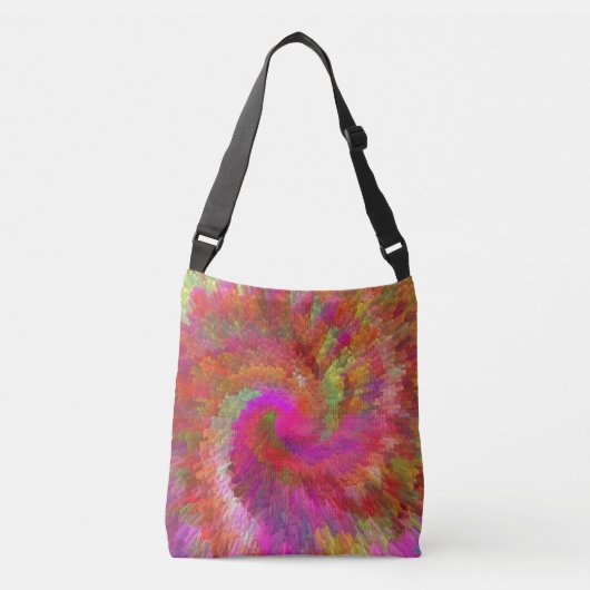 Leuke feesttijden...... crossbody tas (Voorkant)