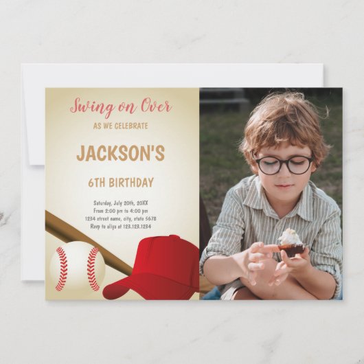 leuke feestuitnodigingen voor kinderen kaart (Voorkant)