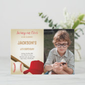 leuke feestuitnodigingen voor kinderen kaart (Staand voorkant)