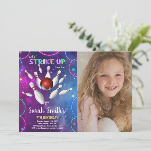  leuke feestuitnodigingen voor kinderen kaart (Staand voorkant)