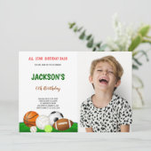  leuke feestuitnodigingen voor kinderen kaart (Staand voorkant)