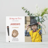 leuke feestuitnodigingen voor kinderen kaart (Staand voorkant)