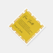 Leuke feiten Cocktail servetten (Hoek)