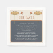 Leuke feiten  libellen Oranje partij Servet (Voorkant)