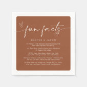 Leuke feiten Moderne chique minimalistische terrac Servet (Voorkant)