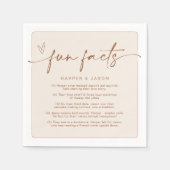 Leuke feiten Moderne chique minimalistische terrac Servet (Voorkant)