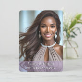 Leuke feiten Pageant Promo Autograph Kaarten (Staand voorkant)