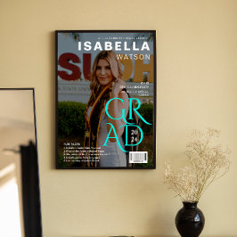 Leuke Feiten | Tijdschrift Hoesje Foto Afstuderen  Poster