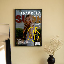 Leuke Feiten | Tijdschrift Hoesje Foto Afstuderen  Poster