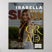 Leuke Feiten | Tijdschrift Hoesje Foto Afstuderen  Poster (Voorkant)