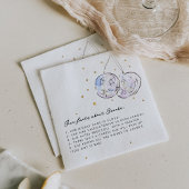 Leuke Feiten Waterverf Disco Balls Verjaardagsfees Servet