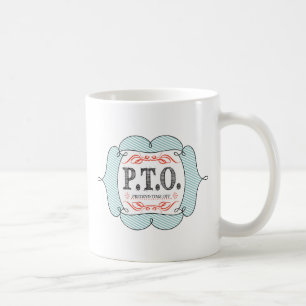 Leuke felicitatie: bevordering tot nep vrije tijd koffiemok