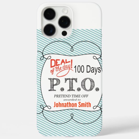 Leuke felicitatie gepromoveerd naar nep vrije tijd Case-Mate iPhone case (Achterkant)