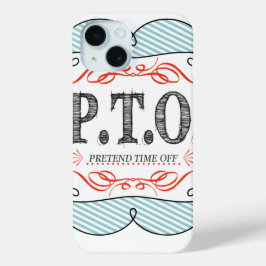 Leuke felicitatie gepromoveerd naar nep vrije tijd iPhone 15 case