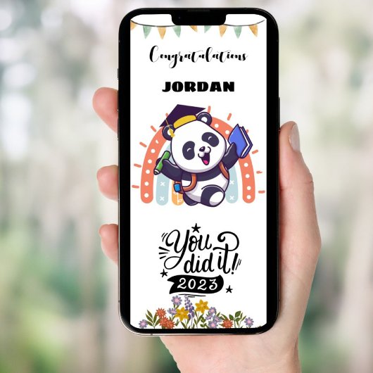 Leuke felicitatie voor diploma uitreiking kaart