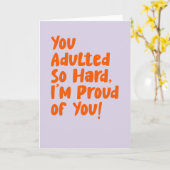 Leuke felicitaties volwassen unieke offerte eigenz kaart (Gele Bloem)