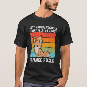 Leuke Fennec Fox voor een Fennec Fox Fan T-shirt