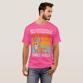 Leuke Fennec Fox voor een Fennec Fox Fan T-shirt (Voorkant volledig)
