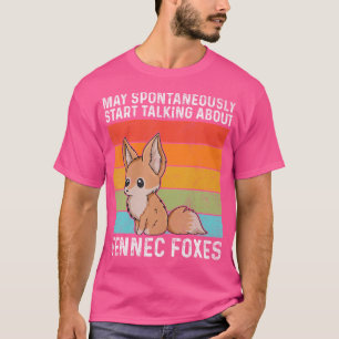 Leuke Fennec Fox voor een Fennec Fox Fan T-shirt