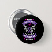 Leuke Fibromyalgie Warrior Awareness 1 Ronde Button 5,7 Cm (Voorkant /achterkant)