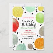 Leuke Fiesta Balloons Verjaardagsfeest Viering Kaart (Voorkant)