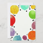 Leuke Fiesta Feestballonnen Verjaardagsviering Kaart (Achterkant)