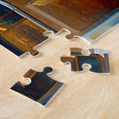 Leuke Fine Art Rode Wijn Puzzel Legpuzzel (Zijkant)