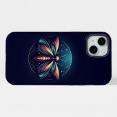 Leuke Firefly Lightning Bug Logo iPhone Hoesje (Achterkant horizontaal)