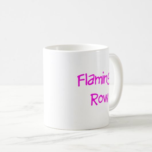 leuke flamingo koffie mok (Voorkant rechts)