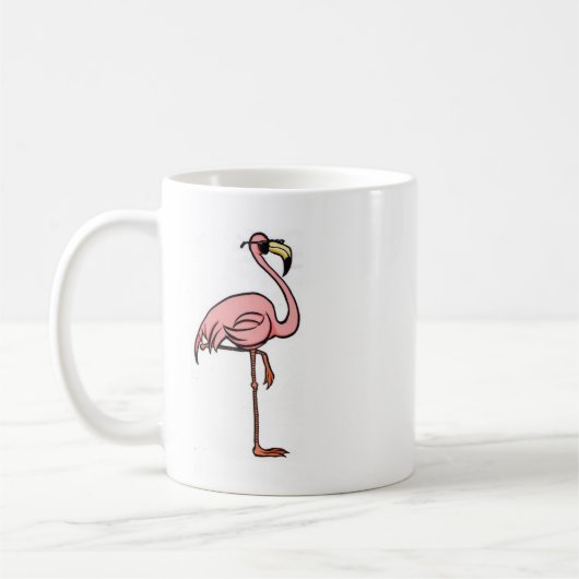 leuke flamingo koffie mok (Links)