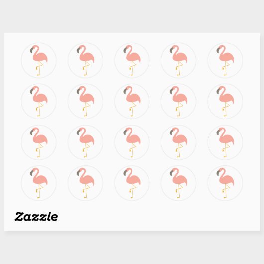 Leuke Flamingo Stickers (Vel)