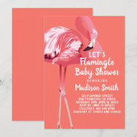 Leuke Flamingo Tropical Let's Flamingle Baby showe