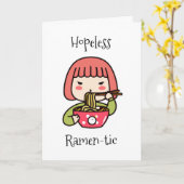 Leuke Flirty Kaart voor Hem of Haar (Gele Bloem)