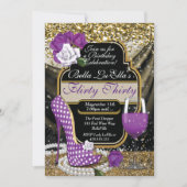 Leuke Flirty verjaardagsfeestje uitnodigingen (Voorkant)