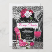 Leuke Flirty verjaardagsfeestje uitnodigingen (Voorkant)