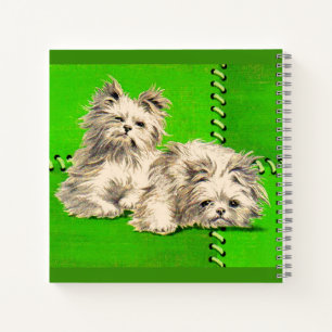 Leuke floofy honden notitieboek
