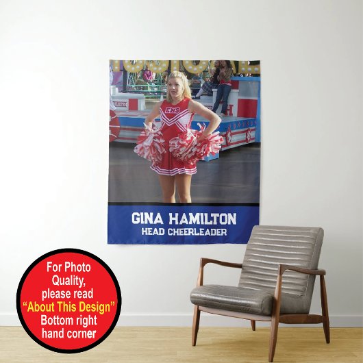 Leuke foto aan de muur wandkleed