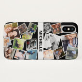 Leuke foto Snaps & Naam | Gepersonaliseerde kleur Case-Mate iPhone Case (Achterkant (horizontaal))