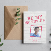 leuke foto Valentijnsdag op school Feestdagenkaart