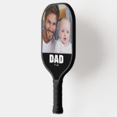 Leuke foto van papa gemaakt pickleball paddle (Links)