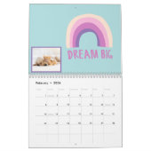 leuke foto van pastelmeisjes op maat kalender (Feb 2026)