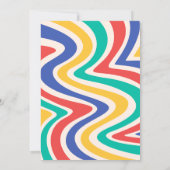 Leuke foto Verjaardagsfeestje kleurrijke ballons Kaart (Achterkant)