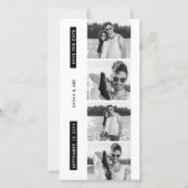 Leuke fotohokje bladwijzer thema save the date  (Voorkant)