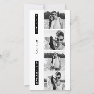 Leuke fotohokje bladwijzer thema save the date 