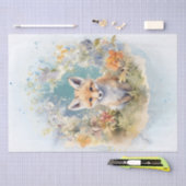 Leuke Fox Floral Tissuepapier (Craft)