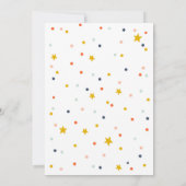 Leuke Fox Moderne Kinderen Verjaardag uitnodiging (Achterkant)