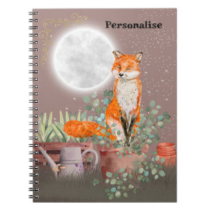 Leuke Fox Moon Eucalyptus Journal Notitieboek