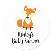 Leuke Fox Woodland Baby shower